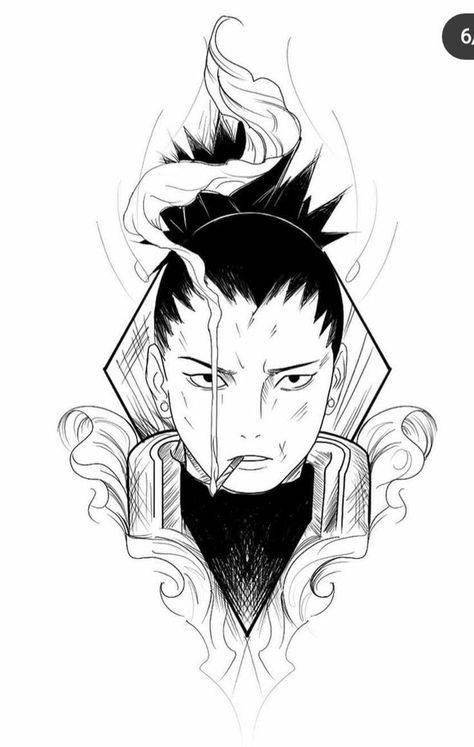 Naruto Tattoo Shikamaru, Medium Size Cover Up Tattoos, Shikamaru Tattoo Design, Shikamaru Sketch, Naruto Tattoo Sketch, Shikamaru Tattoo Ideas, Shikamaru Drawing, Anime Tato, Naruto Tattoo Design