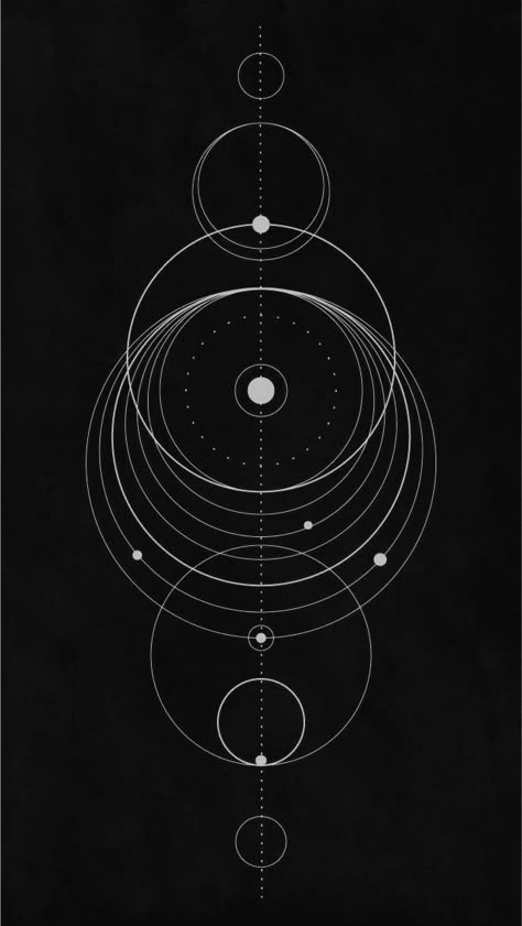 Mix this with the planets for pattern Modele Zentangle, Solar System Design, Iphone Wallpaper 4k, Sacred Geometry Art, 카드 디자인, System Design, Geometry Art, Design Graphique, Drawing Tutorials