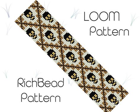 Seed Bead Jewelry Diy, Beaded Loom Bracelet, Diy Loom, Loom Necklace, Loom Beading Patterns, Bracelet Embroidery, Seed Bead Bracelet Patterns, Miyuki Bead, Stitch Jewelry