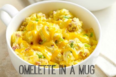 Omelette In A Mug, Microwave Mug Recipes, Easy Microwave Recipes, Eggs And Cheese, Microwave Cooker, Egg Mug, Smoker Cooking, Mug Recipes, Microwave Cooking