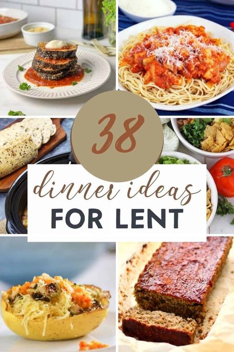 When it comes to dinner ideas for Lent, it can be hard to find some delicious, mouthwatering recipes that you know the family will love. Come Ash Wednesday and throughout the Lenten season, our family is looking for easy recipes for Friday night! #lentrecipes #meatlessmonday Ash Wednesday Recipes, Ash Wednesday Dinner Ideas, Meatless Easter Dinner, Lent Meals Ideas Families, Lent Friday Meals Dinners, Ash Wednesday Meals, Lent Dinner Ideas Meatless Recipes, Friday Lent Dinner Ideas, Lent Friday Meals