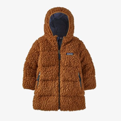 Patagonia Baby Recycled Hi-Loft Down Parka Baby Patagonia, Patagonia Kids, Outdoor Clothing, All Kids, Water Repellent Fabric, Down Parka, Baby Warmer, Parka Jacket, Baby & Toddler Clothing