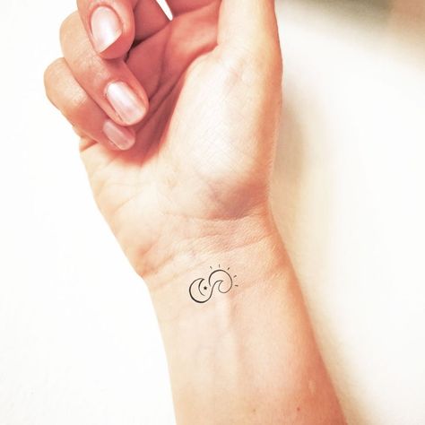 This Tattooing item by TTTattoodotcom has 308 favourites from Etsy shoppers. Is dispatched from Spain. Listed on 14 Aug, 2024 Wave And Stars Tattoo, Infinity Wave Tattoo, Moon Wave Tattoo, Tato Set, Tattoo Moon And Sun, Tattoo Sol E Lua, Moon And Sun Tattoo, Tattoo Infinity, Tatts Ideas