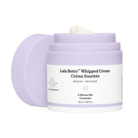 LALA RETRO WHIPPED CREAM. A multi-faceted rescue cream, now formulated with ceramides, that provides replenishing barrier support by reinforcing skin's acid mantle and defending against the effects of everyday stressors.
SKIN REHAB. This rescue cream is a blend of 6 rare African oils and plant ceramide complex to reinforce your skins acid mantle, while antioxidant-rich fermented green tea helps combat signs of aging. Lala Retro Whipped Cream, Drunk Elephant Skincare, Drunk Humor, Bath Body Works Candles, Perfect Skin Care Routine, Cream Aesthetic, Sephora Beauty, Drunk Elephant, Skin Care Essentials