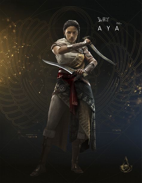 Aya Outfits, Assassins Creed Ii, Assassin's Creed Origins, All Assassin's Creed, Assassins Creed Series, Assassins Creed Artwork, Assassins Creed Game, Creed Game, Assassins Creed Origins