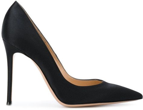 Gianvito Rossi Gianvito 105 Pumps in Black Satin The elegantly feminine Gianvito 105 is Gianvito Rossi's signature pump design. The pointed toe and 105 mm stiletto heel create a sleek and pure form that can be worn with any outfit from formal dresses to skinny pants. This version in black satin subtly softens its lines for ultimate comfort. Purchase Worn by Queen Maxima on:20 June 2022 Librarian Style, Dolce Gabbana Dress, Designer Pumps, Royal Outfits, Satin Pumps, Queen Maxima, June 2022, Red Satin, Dark Fashion