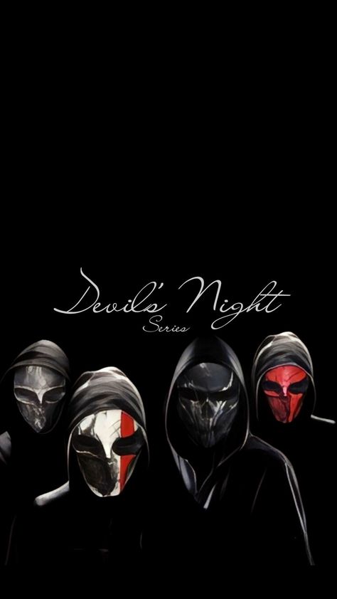 Devils Night Masks, Devils Night Aesthetic, Devil's Night Penelope Douglas, Book Hangover, Fiction Books Worth Reading, Devils Night, Penelope Douglas, Night Wallpaper, Romantic Book Quotes