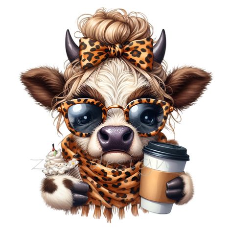 Cow Images Clip Art, Cow Clip Art, Cow Print Sublimation Designs, Cow With Flowers Svg, Sublimation Coasters, Cow Sublimation Designs, Crown Pictures, Funny Grandma, Cow Sublimation