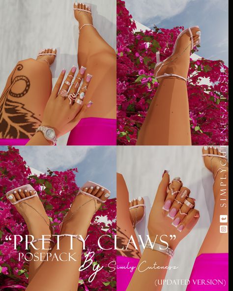 Shape Of Nails, Single Poses, Sims 4 Nails, Sims Baby, Sims 4 Cas Mods, Sims 4 Family, Play Sims 4, The Sims 4 Pc, Free Sims 4