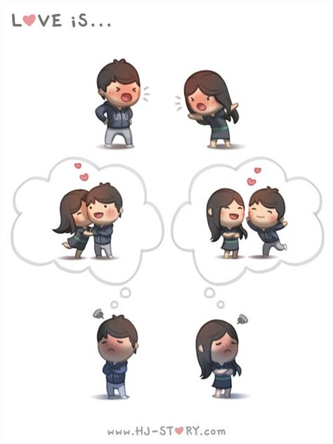 HJ-Story :: Fight and Hug | Tapastic Comics Hj Story, Desenhos Love, Love Cartoon Couple, Cute Couple Comics, Couples Comics, Love Facts, Cartoons Love, Cute Love Stories, Cute Couple Cartoon