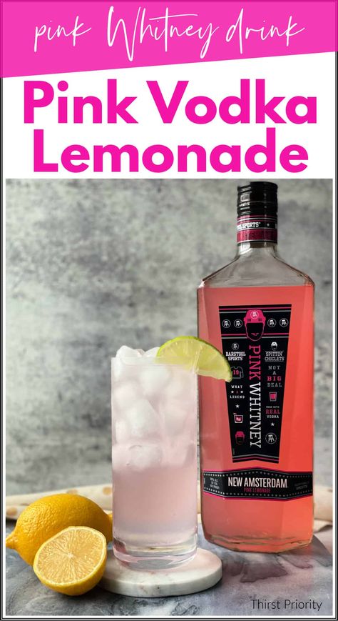 Pink Whitney, Pink Vodka, Amaretto Sour, Vodka Lemonade, Lemonade Recipe, Lemonade Recipes, Alcohol Drink Recipes, Ladies Night, Social Gathering