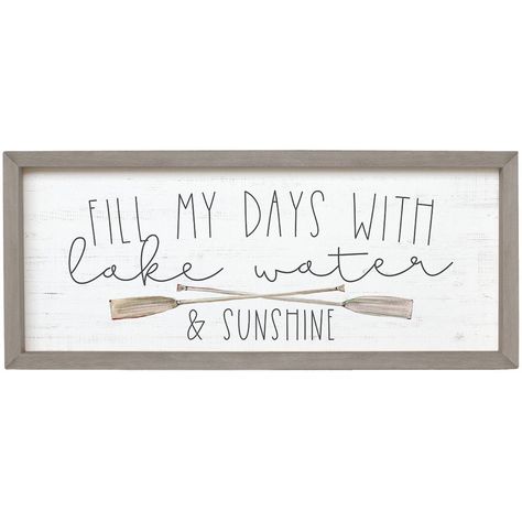 Lake Cabin Decor, Lake House Bathroom, Rustic Lake Houses, Lake House Interior, Lake House Signs, Cottage Decor Farmhouse, Lake Time, Cottage Signs, Lake Decor