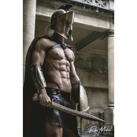 Sparta Costume, Spartan Body, 300 Movie, Physical Education Teacher, Warrior Costume, Greek Warrior, Spartan Warrior, Hard Men, Warrior Tattoo