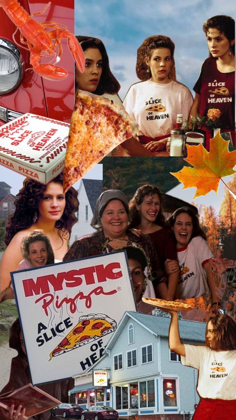 Mystic pizza Mystic Pizza Movie, Mystic Pizza, Pizza Aesthetic, I Fall, Movies To Watch, Movie Tv, Pizza, Favorite Movies, Film