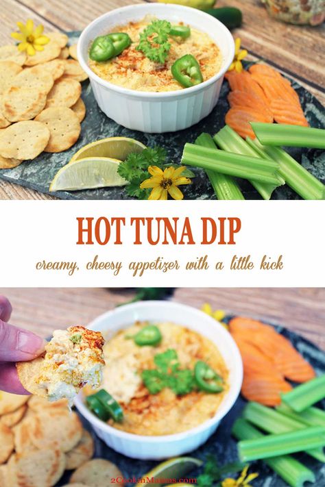 Seafood Board, Tuna Dip, Sauces Recipes, Hot Tuna, Cheesy Appetizer, Homemade Dips, Salsa Recipes, Easy Appetizers, Favorite Dips