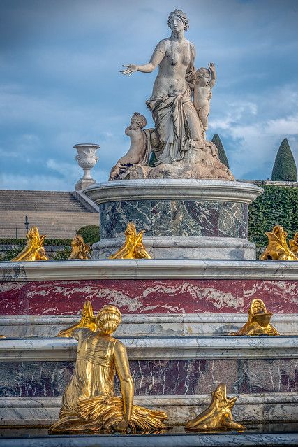 Versailles | France - Gardens - Fountain of Latona Detail | Flickr Versailles Garden, Chateau Versailles, Versailles France, Palace Of Versailles, Baking Project, Garden Fountain, Dream City, Marie Antoinette, Style Outfits