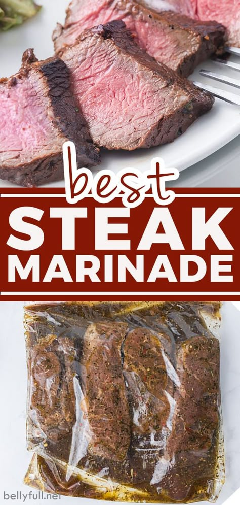 Shaved Beef Steak Marinade, Homemade Steak Marinade, Easy Steak Marinade Recipes, Steak Marinades, Best Steak Marinade, Steak Marinade Easy, Steak Marinade Recipes, The Best Steak, Meat Marinade