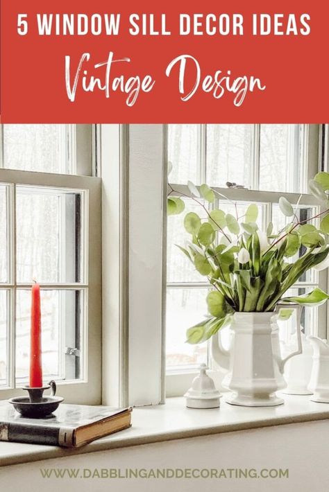 Deep Window Sill Ideas Living Room, Windowsill Decor Living Room, Deep Window Sill Ideas, Windowsill Decor Ideas, Window Sill Decor Living Room, Window Seal Decor, Window Sill Decor Ideas, Decorate Window Sill, Window Ledge Decor