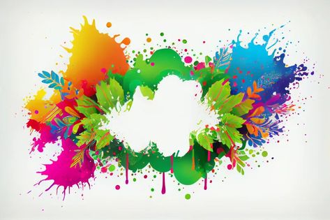 Free Holi colorful Splash banner Splash Of Colours, Holi Colours Images, Free Photoshop Text, Color Splash Effect, Alphabet Decor, Colourful Background, Holi Poster, Banner Clip Art, Holi Festival Of Colours