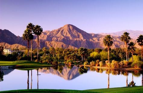 Indian Wells Golf Resort (Credit: Indian Wells Golf Resort) Palm Springs Hotels, Public Golf Courses, Tourism Day, California Destinations, Marbella Spain, Best Golf Courses, Cruise Destinations, Golf Resort, California Adventure