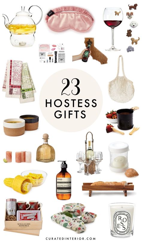 23 Best Hostess Gifts - You know that one friend who is always entertaining? She seems to have everything necessary, but you know there has to be something she’s missing, or something to make her life easier. This list will help you get the perfect gift for her! Find the best entertaining gifts and Christmas party gifts here. #christmas #gifts #hostess #giftguides Best Hostess Gift Ideas, Best Hostess Gifts, Curated Interior, Mini Emergency Kit, Supreme Design, Christmas Party Gifts, Hostess Gift Ideas, Gift For Engagement, Amazon Favs