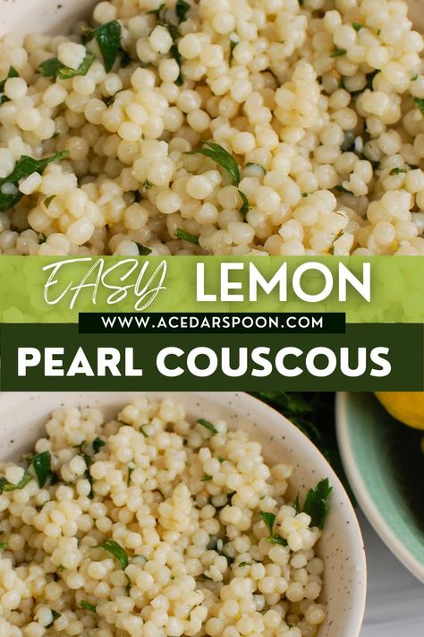 Herb Couscous, Simple Couscous Recipes, Pearl Couscous Recipes, Pearl Couscous Salad, Mediterranean Couscous Salad, Mediterranean Couscous, Couscous Recipe, Pearl Couscous, Couscous Recipes