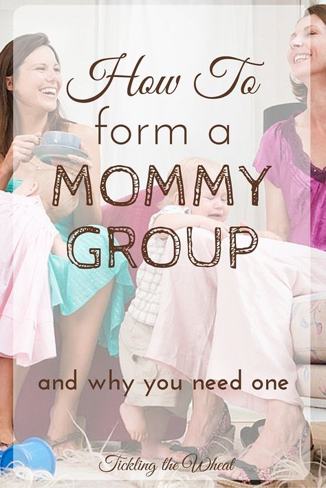 One of the most unexpected things about being a mommy is how lonely you’ll feel. Every new mother needs a mommy group. Here's how to form a parenting group. Moms Group Activities, Mom Support Group, Mommy Duties, Mommy Group, Intentional Motherhood, Mom Encouragement, Mom Group, Building Community, Mom Needs