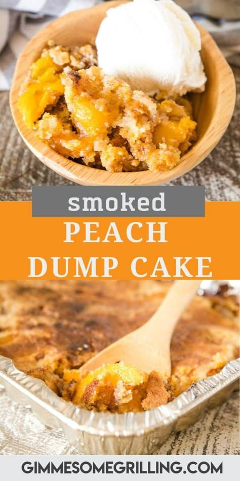 Easy Smoked Desserts, Dessert On A Smoker, Smoker Cornbread, Electric Smoker Dessert Recipes, Smoker Recipes Snacks, Treager Desserts, Pitboss Dessert, Smoked Cake Recipes, Trager Grill Dessert Recipes