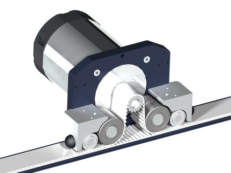 The “Everman Belt” drive system. This will be... - Maker Store Cnc Machine Projects, Cnc Table, Arduino Cnc, Hobby Cnc, Diy Cnc Router, Cnc Parts, 3d Cnc, Diy Cnc, Cnc Design