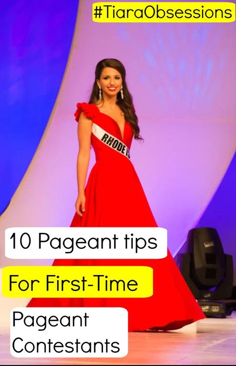 Guest Blogger Abby Mansolillo shares her pageant experience and gives 10 tips for first time pageant contestants !  Share!  Instagram @tiaraobsessionsmag Twitter: @tiaraobsessions Snap: Tiaraobsessions Hashtag #TiaraObsessions Pageant Hair For Black Women, Pageant Gowns For Teens, Casual Wear For Pageant, Pageant Ooc Ideas, Pageant Walk Tutorial, Pageant Hair Ideas, Teen Pageant Hair, Pagent Tips, Pageant Hair For Teens