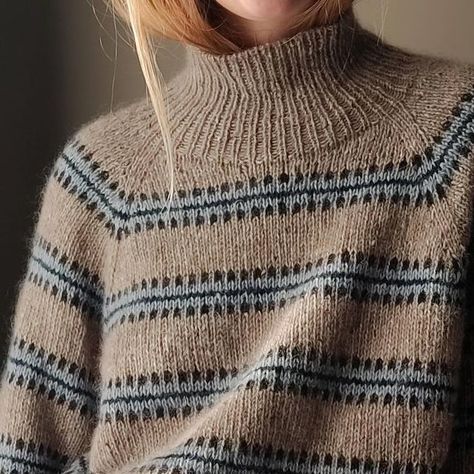 theknittingnorwegian on Instagram: "Ad// The Norma Sweater is finally out 🤩 This is such a fun project and the colour choices are endless! I went with a sweater knit in #isageryarn tweed col. Oak and Topaz, together with silk mohair in col. 2 and 41 and tvinni in col. 100 ✨ 

You can find the pattern over at @myfavouritethings.knitwear and in the new Isager Archives Collection 🙌🏻

(Yarn received for test knit @isageryarn)
#myfavouritethingsknitwear #isagerarchives #isagerarchivescollection #normasweater #knittedsweater #mønsterstrikk #archivecollection #isagersilkmohair #isagertvinni #isagertweed #theknittingnorwegian #instaknit #strikkeinsta #teststrikk #testknit #egostrikk #egoknit #genserstrikk #tricotmoderne #jeportecequejetricote #strikkibruk #ootdknittersedition" Stripes Sweater Knitting Pattern, Norma Sweater, Stripped Sweater Knitting Pattern, Winter Mohair Sweater With Fair Isle Pattern, Scandinavian Hand-knitted Winter Sweater, Winter Fair Isle Mohair Sweater, Sweater Patterns, Colorwork Knitting, Knitting Women Sweater