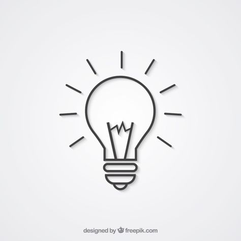 Energy Logo Design, Lightbulb Tattoo, Light Bulb Drawing, Light Bulb Art, Light Bulb Icon, Energy Logo, Bullet Journal Doodles, Mini Tattoos, 로고 디자인