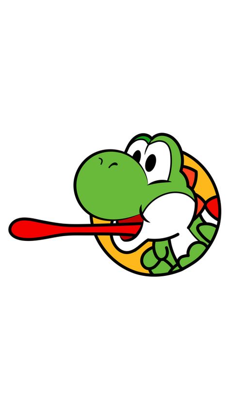 Yoshi is a Super Mario character, who looks like a cute green dinosaur and acts as an ally of Mario and Luigi. By the way, he is also the protagonist of his own franchise which is named also Yoshi.... Super Mario Yoshi Wallpaper, Yoshi Canvas Painting, Nintendo Characters Drawings, Yoshi Tattoo Black And White, Yoshi Clipart, Yoshi Embroidery, Yoshi Wallpaper Mario, Yoshi Cartoon, Mario Characters Drawing