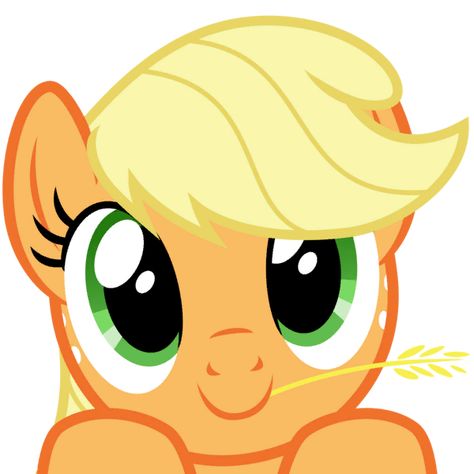 Applejack Mlp, My Little Pony Applejack, Baby Pony, Wide Eyes, Mini Horse, Happy Cartoon, Mlp Pony, My Little Pony Pictures, Pony Drawing