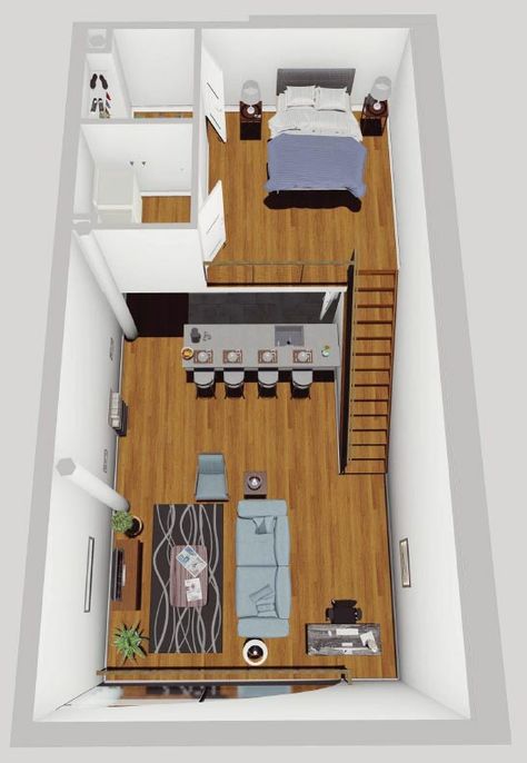 1 Bedroom Lofts & Studio Floor Plans | Luxury Apartments in Troy NY Loft Apartment Layout, Loft Apartment Floor Plan, 1 Bedroom Loft, House Plans With Loft, Loft House Plans, Loft Layout, Loft Floor Plan, Loft Floor Plans, Loft Floor