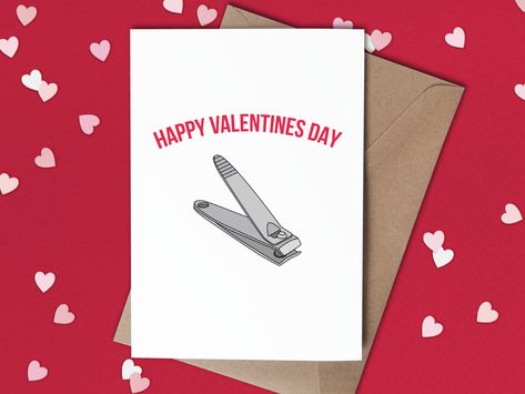 Our Nail Clippers Lesbian Valentines day joke greetings card is perfect for your girlfriend, partner or significant other. LGBT Greetings card. 💅😉
Our 7x5 cards are printed on 280gsm gloss paper, ensuring a high quality finish. Cards come with a blank envelope included for you to send to your recipient. (Envelope may vary from listing image) Lesbian Valentines Card, Lesbian Valentines Day, Riso Zine, Valentines Day Jokes, Couple Funny, Book Scrapbook, Couples Book, Valentines Card, Card Inspiration