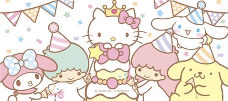 Sanrio Characters Kitty Drawing, Hello Kitty Drawing, Sanrio Wallpaper, Twin Stars, Little Twin Stars, Sanrio Characters, Party Cakes, Art Girl, Cute Pictures