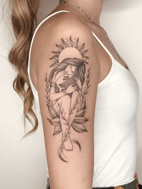 Mother Earth Tattoo, Earth Tattoo, Dream Tattoos, Dreamcatcher Tattoo, Mother Earth, Tatting, Eye Makeup, Tattoos, Makeup