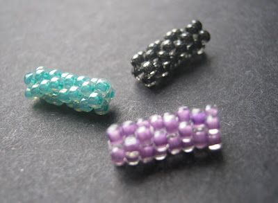 Tube Bead Bracelet, Seed Bead Bracelet Patterns, Beaded Bead, Bead Tutorials, Beaded Necklace Patterns, Beaded Beads, Bead Loom Bracelets, Seed Bead Tutorial, Beaded Bracelet Patterns