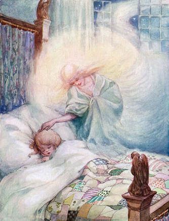 Nightlights for Children with a Fear of the Dark: Helping chase the darkness away #children #kids #bedtime #childhood #shopping Fairytale Storybook, Margaret Tarrant, Fairy Tale Illustrations, Golden Age Of Illustration, Andrew Lang, Fear Of The Dark, Land Of Nod, Vintage Moon, Moon Poster