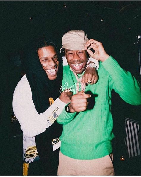 tyler and asap rocky wallpaper - Google Zoeken Asap And Tyler, Lord Pretty Flacko, Tyler The Creator Wallpaper, Mode Hip Hop, Pic Wall, Pretty Flacko, Wall Pics, Bedroom Wall Collage, Rap Wallpaper