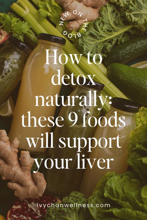 How to detox naturally: these 9 foods will support your liver Detoxifying Foods, Detoxifying Food, Vegan Detox, Nourish Your Body, Cleanse Recipes, Wild Blueberries, Natural Detox, Hormone Health, Liver Health