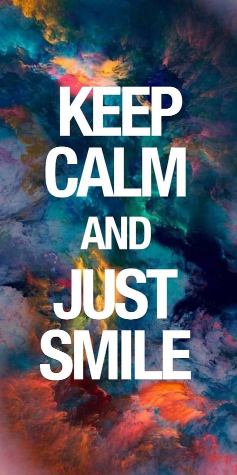 Keep Calm And Smile, Keep Calm Wallpaper, Good Evening Love, Chance Quotes, Gamer Quotes, Silence Quotes, Smile Wallpaper, Positive Wallpapers, Calm Quotes