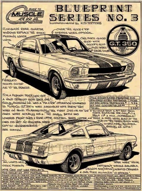 Mustang 66, Hotrod Art, Corvette Art, Mustang Art, Mustang Classic, Shelby Gt 500, Transportation Art, Vintage Mustang, Car Prints