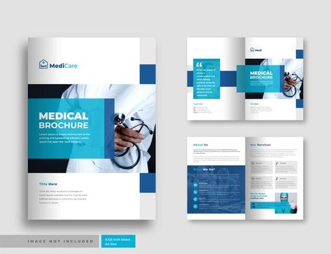 Health Care Brochure, Health Brochure, Company Profile Design Templates, Medical Brochure, Book Cover Page, Medical Health Care, Template Brochure, Marketing Presentation, Pulmonology