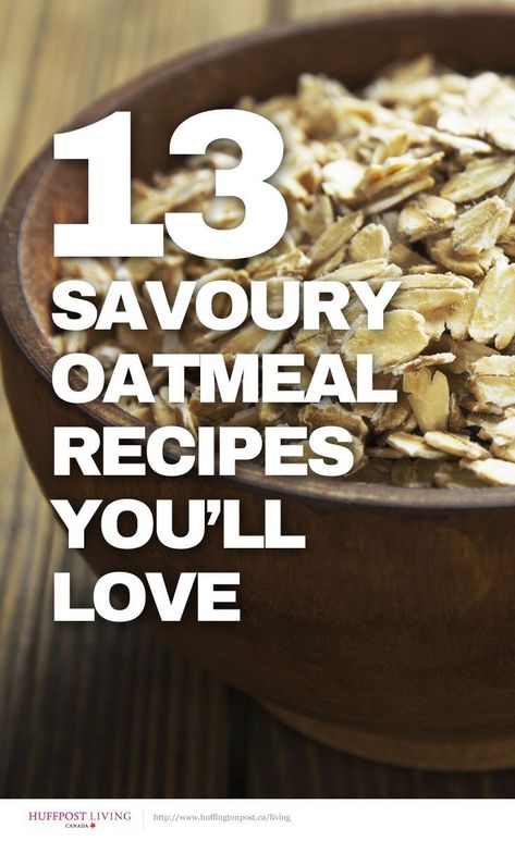 13 Savoury Oatmeal Recipes You'll Love Savoury Porridge, Savoury Oatmeal, Quaker Oats Recipes, Rolled Oats Recipe, Savory Oats, Savory Oatmeal Recipes, Oatmeal Healthy, Oat Meal, Savory Oatmeal