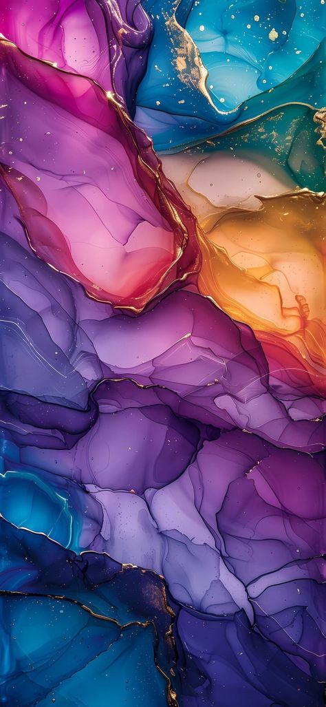 Rainbow Marble Wallpaper, All Colors Wallpaper, Purple Orange Background, Wallpaper Backgrounds Abstract, Feminine Background, Multicolor Wallpaper, Multicoloured Wallpaper, Colourful Background, Marble Wallpaper Phone