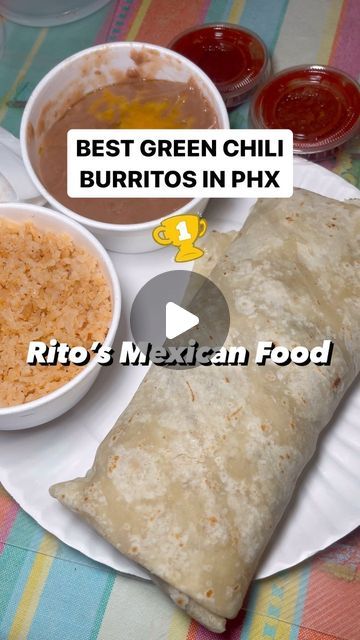 220K views · 16K likes | Señor Foodie | Bryan Soto 🇲🇽🇺🇸 on Instagram: "When it comes to ranking the number 1 burrito in Phoenix, I’m always stuck between two special places… Carolina’s and Rito’s Mexican Food. These two restaurants are well known by Phoenix natives and have been around for years! Carolina’s has the Oaxaca Special Burrito and Rito’s has the famous green chili burrito. 
Without a doubt Rito’s has the best green chili in AZ… but to name it the number 1 overall??? Idk, I’m conflicted because I got love for both. 😩 

who do y’all think has the number 1 burrito in Phoenix?" Green Chili Burritos, Chili Burritos, Green Chili, The Number 1, Red Chili, Green Chilies, International Recipes, Burritos, Mexican Food