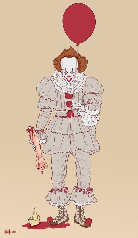 ArtStation - PENNYWISE 2017 (quick Fan art), Ar Batzman Pennywise Fan Art, Pennywise 2017, Pennywise The Dancing Clown, It Movie, Movies 2017, Penny, Dancing, Fan Art, Fan