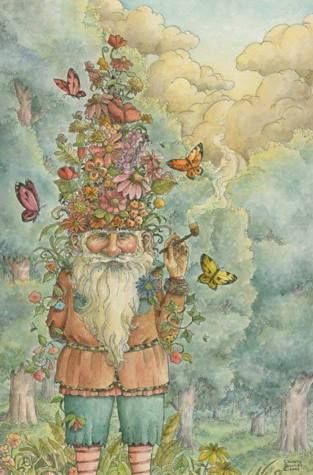 eternal. | Enchanted Fairies, Scifi Fantasy Art, Fairytale Art, Art Et Illustration, Mystical Creatures, Gnome Garden, Fairy Art, Fairy Land, Magical Creatures